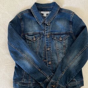 Style & Co medium women’s denim jacket.